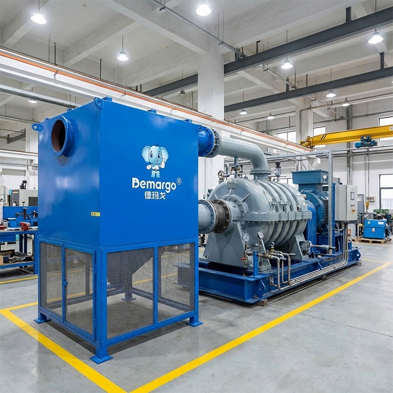 Self-Cleaning Compressed Air Filter