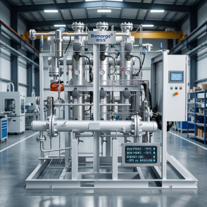 Non-standard Custom Three-Tower Hydrogen & Carbon Dioxide Dryer