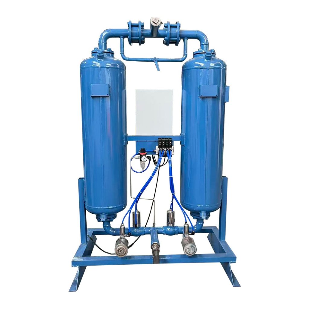 Energy-Saving 1.5nm³/Min Heatless Regeneration Adsorption Air Dryers