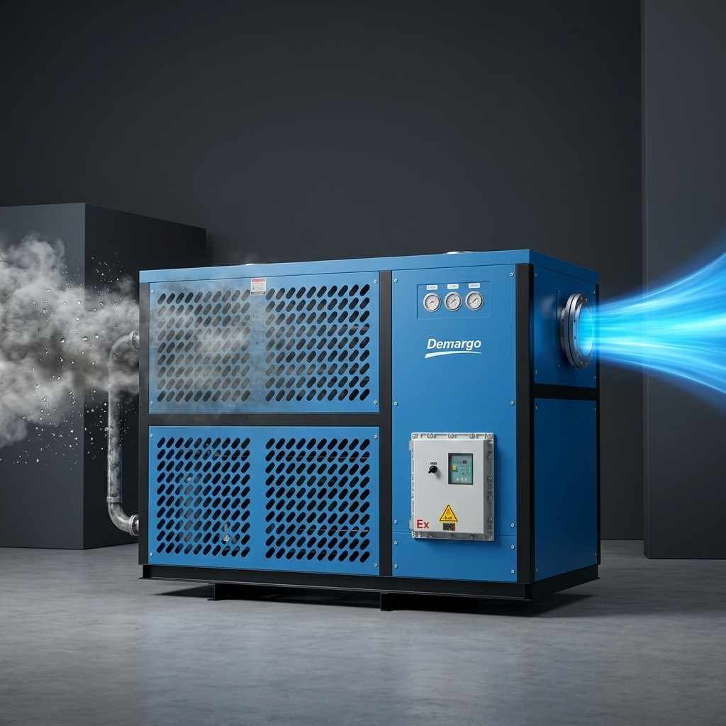 Essiccatore d’aria a refrigerazione per biogas personalizzato non standard